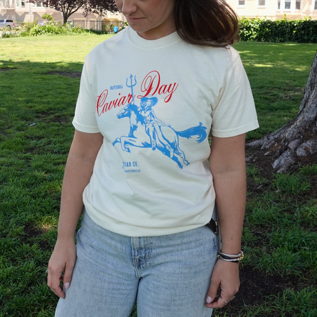 Caviar Cowgirl Tee